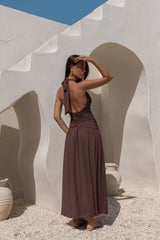 Horizon Babe Maxikleid Braun