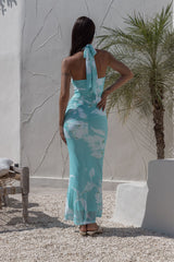 Maxikleid Seaside Whispers Salbei
