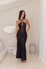 Jet Set Dreams Maxikleid Schwarz