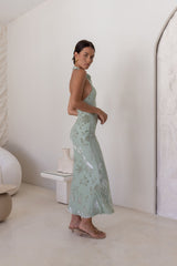 Tropic Whisper Maxikleid Salbei