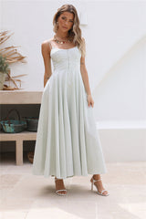 Maxikleid „Rising Moon“ Grün