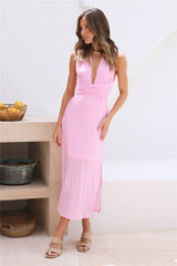 Wählen Sie Ihr Maxi-Kleid Pink