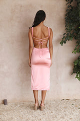 Fiorella Maxikleid Rosa