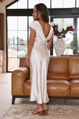 Siren Melody Maxikleid Champagner