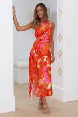 Save Me A Dance Maxikleid Orange