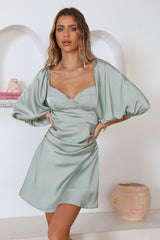 Ready For Love Kleid Salbei