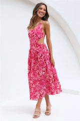 Maxikleid Clearer Skies Rosa