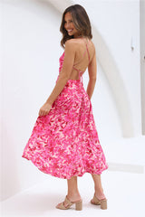 Maxikleid Clearer Skies Rosa