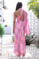Faith In Us Maxi-Kleid Rosa