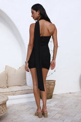 Einfaches Kleid Schwarz