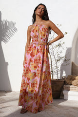 Rosetta Dreams Maxikleid Rosa