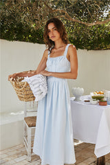 Wandering Soul Maxikleid Blau