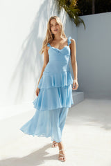 Maggie Made Maxikleid Blau