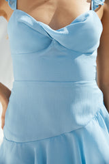 Maggie Made Maxikleid Blau