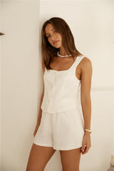 Summer Spell Crop Top Weiß