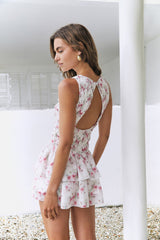 Mini-Kleid „Wild Rose“ in Pink