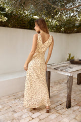 Bouquet Of Roses Maxikleid Gelb