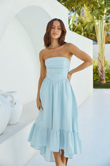 Love In The Summer Maxikleid Blau