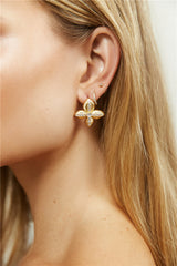 18K vergoldete Ohrringe „Shine Bright“ Gold
