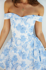 Carpri Nights Minikleid Blau