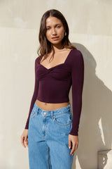 Roam Free Forever Langarmshirt Lila