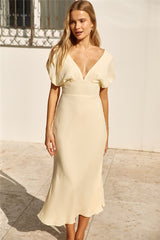 Growing Garden Maxikleid Gelb