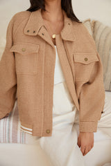 Winter Wonne Jacke Karamell