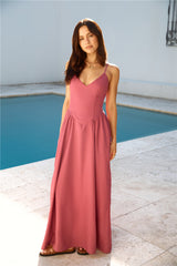 SEVEN WONDERS Zephy Maxikleid Rose