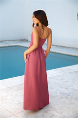 SEVEN WONDERS Zephy Maxikleid Rose