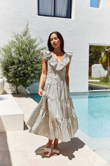 Dawn Dreamer Maxikleid Elfenbein