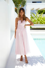 Sweet Kiss Maxikleid Pink