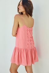 Coral Craze Minikleid Rosa