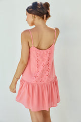 Coral Craze Minikleid Rosa
