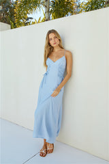 Maxikleid Seabreeze Blau