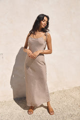 Dedicated To You Maxikleid Braun