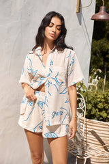 Roaming Around Shorts Blau