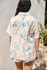 Roaming Around Shorts Blau