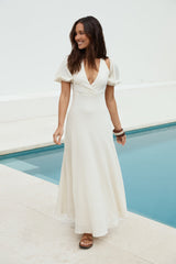 Moments Of Magic Maxikleid Creme