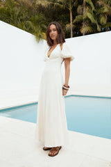 Moments Of Magic Maxikleid Creme