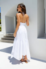 Serendipity Maxikleid Weiß