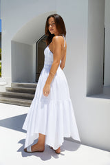 Serendipity Maxikleid Weiß