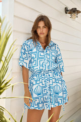 Mini-Kleid Treasured Dreamer Blau