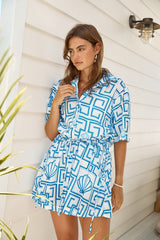 Mini-Kleid Treasured Dreamer Blau