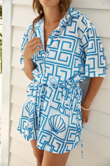 Mini-Kleid Treasured Dreamer Blau