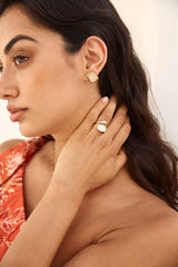 14k Vergoldete Wander Far Ohrringe Gold
