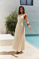Maxikleid Wandering Soul Creme