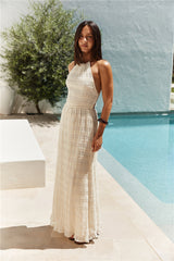Maxikleid Wandering Soul Creme