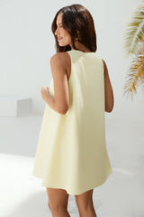Love In Limoncello Minikleid Gelb