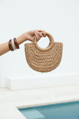 Escape To Explore Gewebte Tasche Natur