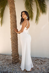 Cabana Bliss Maxikleid Weiß